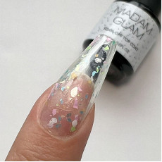 Madam Glam Ocean Pearl 閃片免抹面 Gel