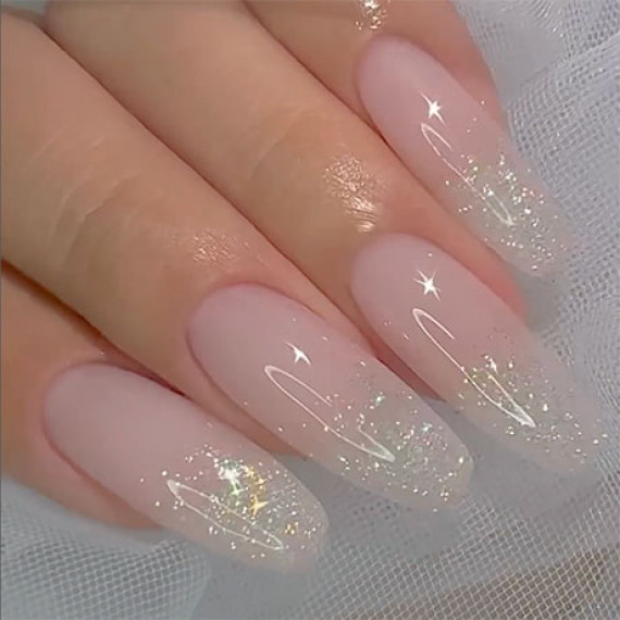 GENTLE PINK 閃粉Gel 甲油 G11