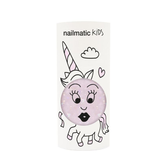 Nailmatic Kids 小童水性指甲油 - Polly（淺粉紅閃粉）